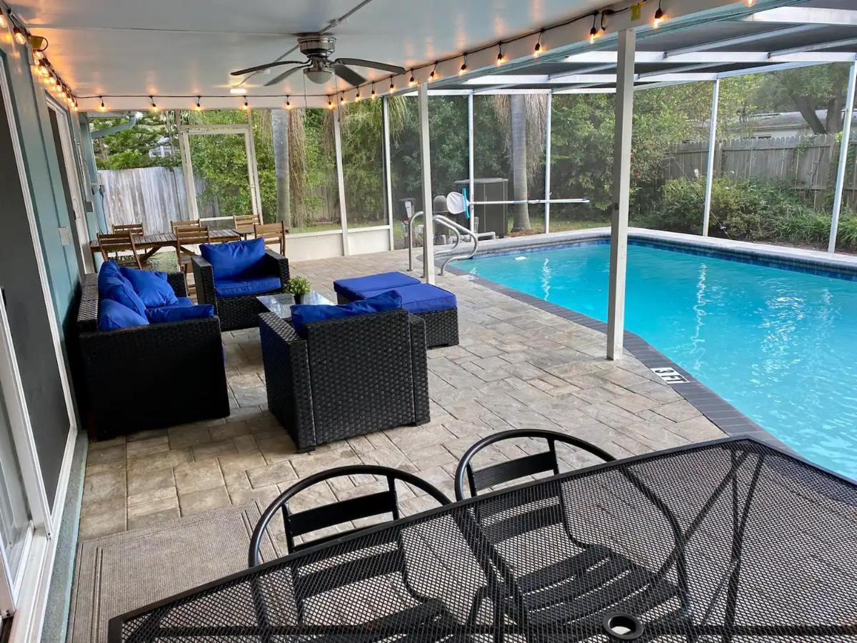 Spacious 5 Bedrooms 3 Bathrooms Family-Friendly Home With Heated Salt Pool كليرووتر المظهر الخارجي الصورة